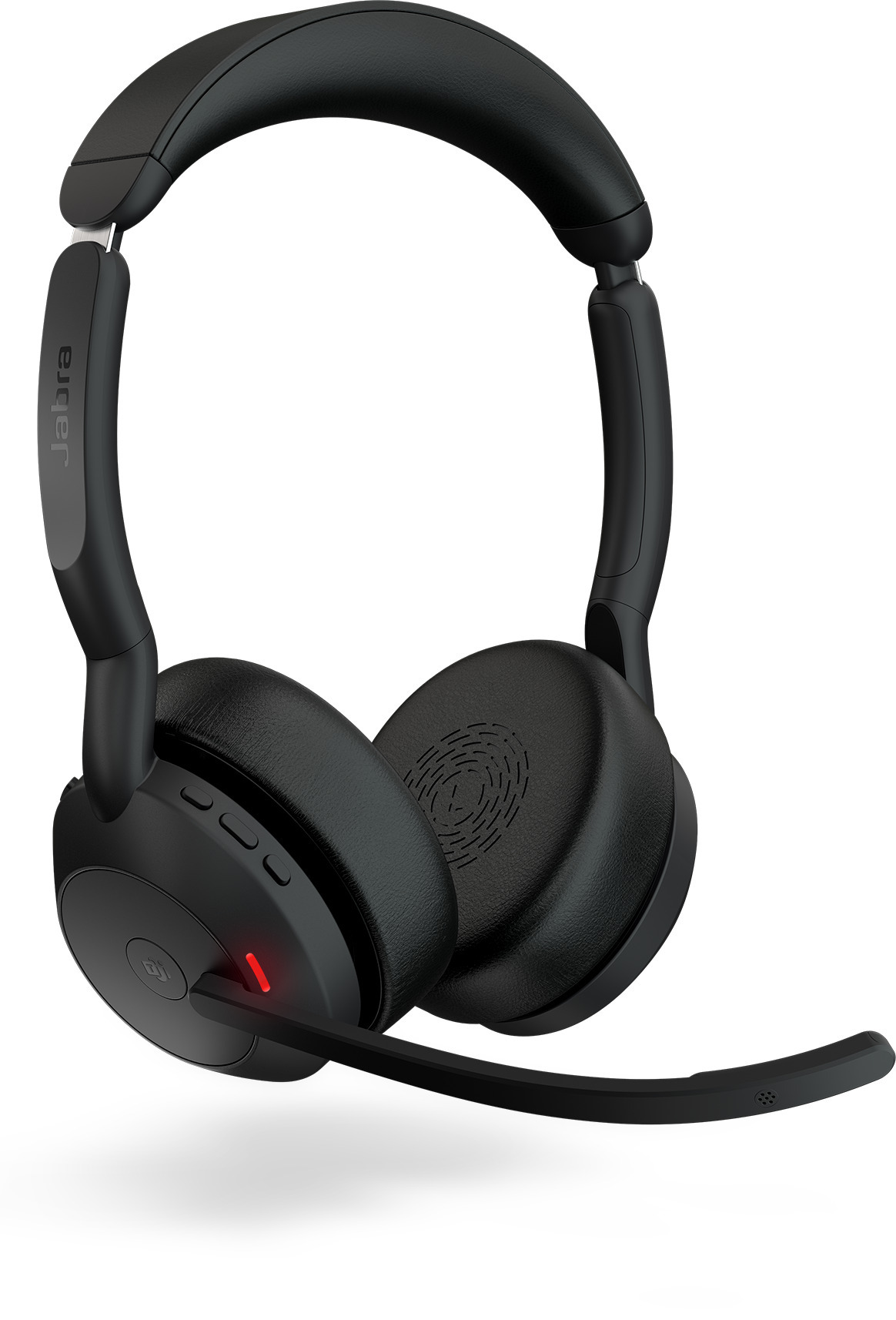 Jabra Evolve2 55 LINK380A MS Stereo kuulokemikrofoni ja latausalusta, musta