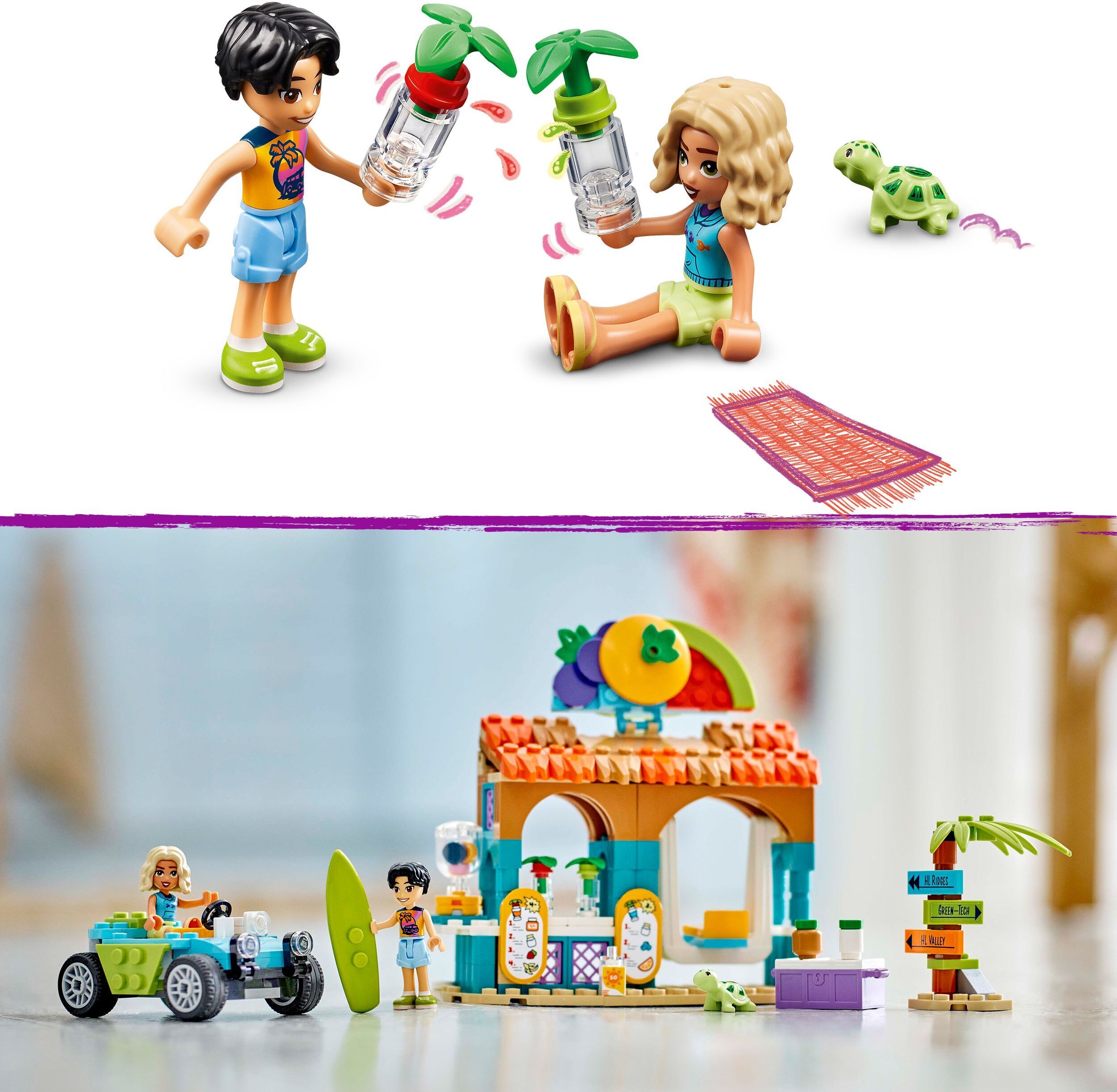LEGO Friends 42625  - Pirtelökoju rannalla