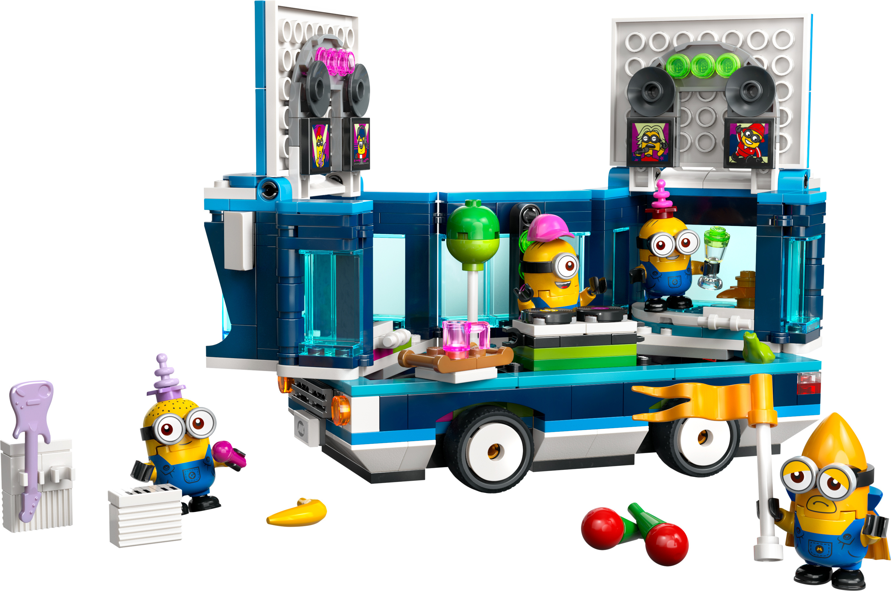 LEGO Minions 75581 - Kätyrien musajuhlabussi