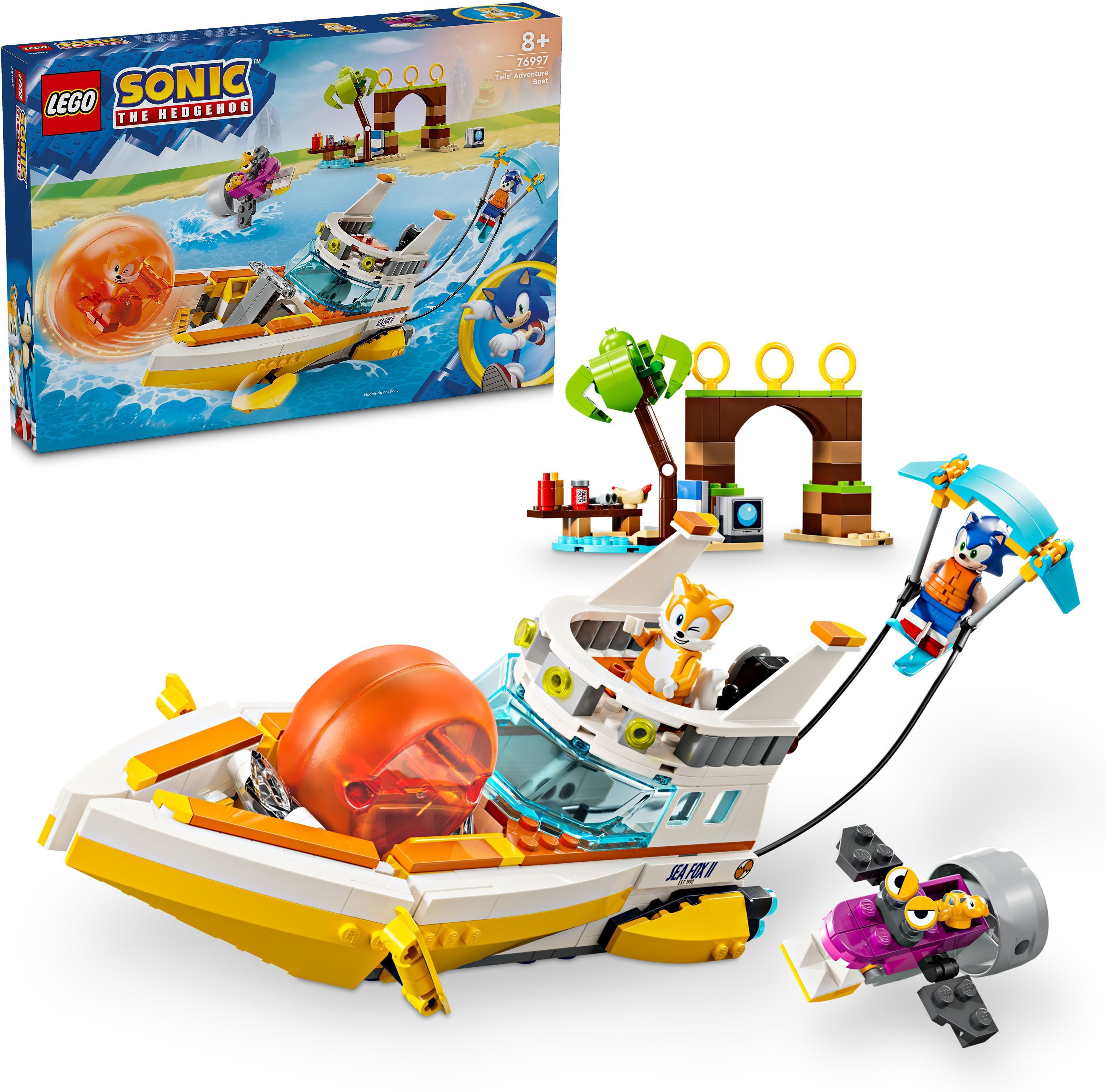 LEGO Sonic 76997  - Tailsin seikkailuvene
