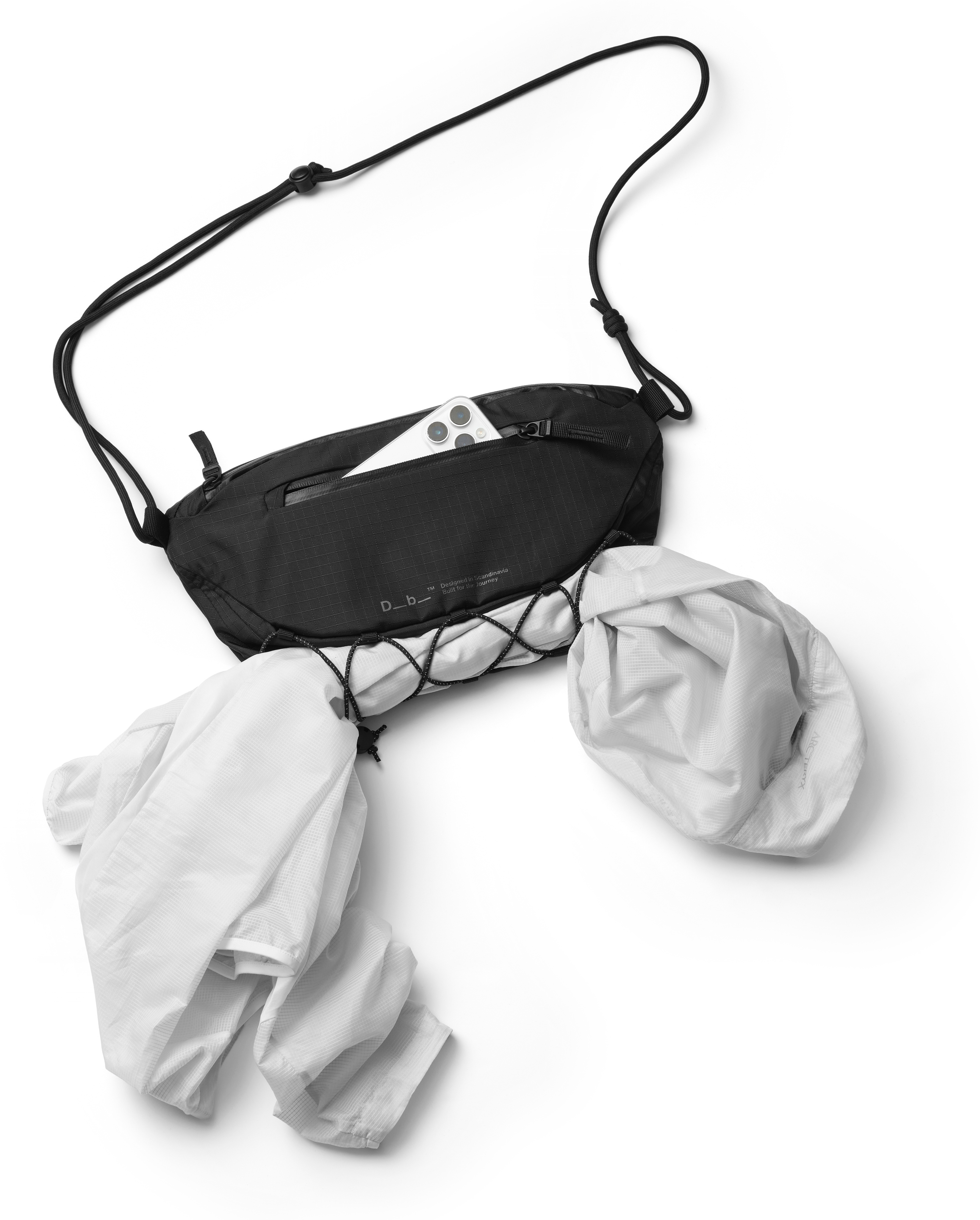 Db Hugger Backpack 30L -reppu, reflective black