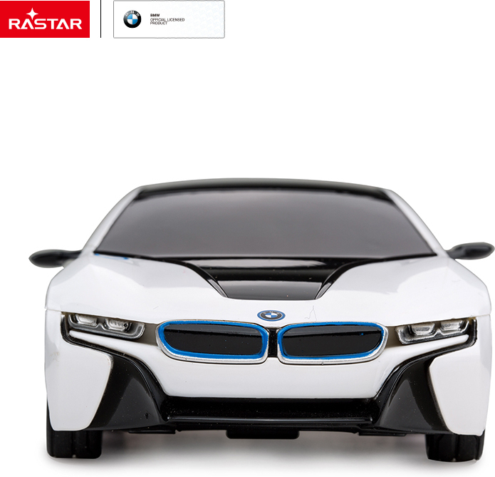 RASTAR BMW I8 Silver R/C -kauko-ohjattava auto, 1:24