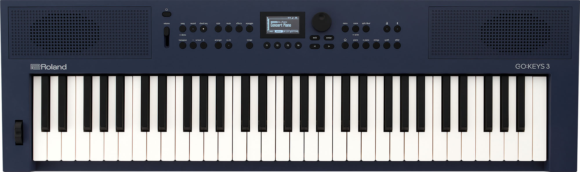 Roland GO:KEYS 3 -kosketinsoitin, sininen