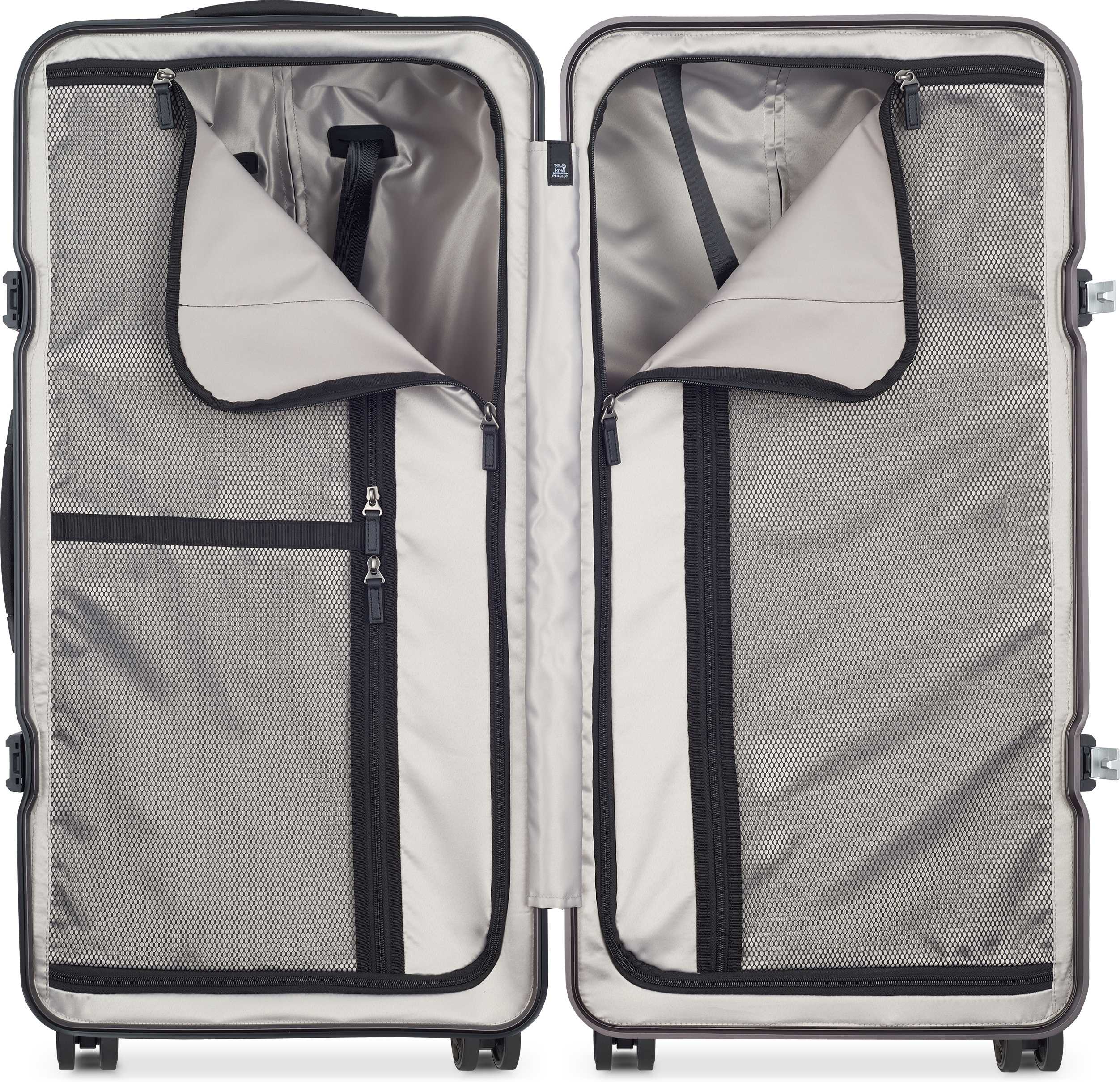 Delsey Peugeot Voyages 80 cm -matkalaukku, antrasiitti