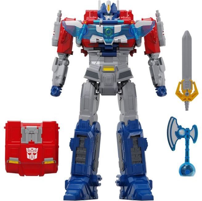 Transformers Power Flip Optimus Prime -toimintahahmo
