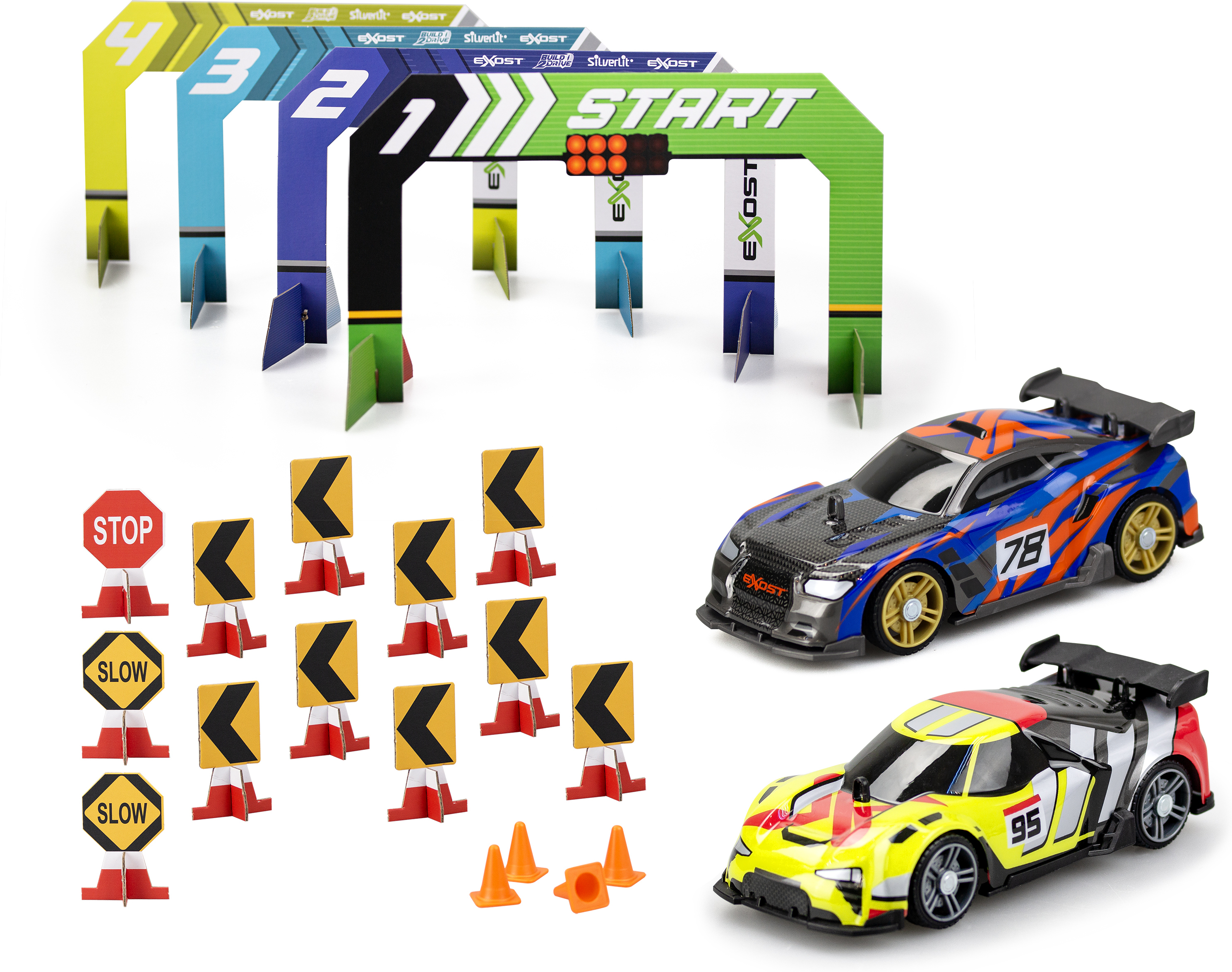 Exost Build 2 Drive - Duo Pack Race -rakennussetti