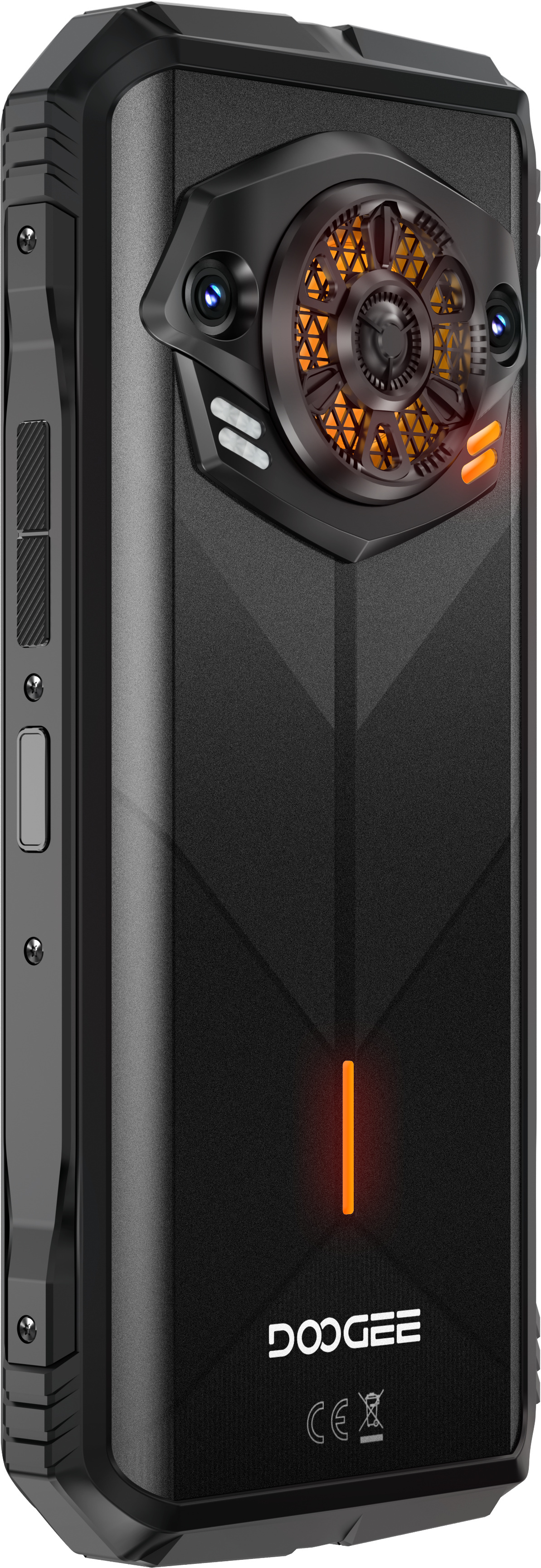 DOOGEE S Punk -puhelin, 256/6 Gt, musta