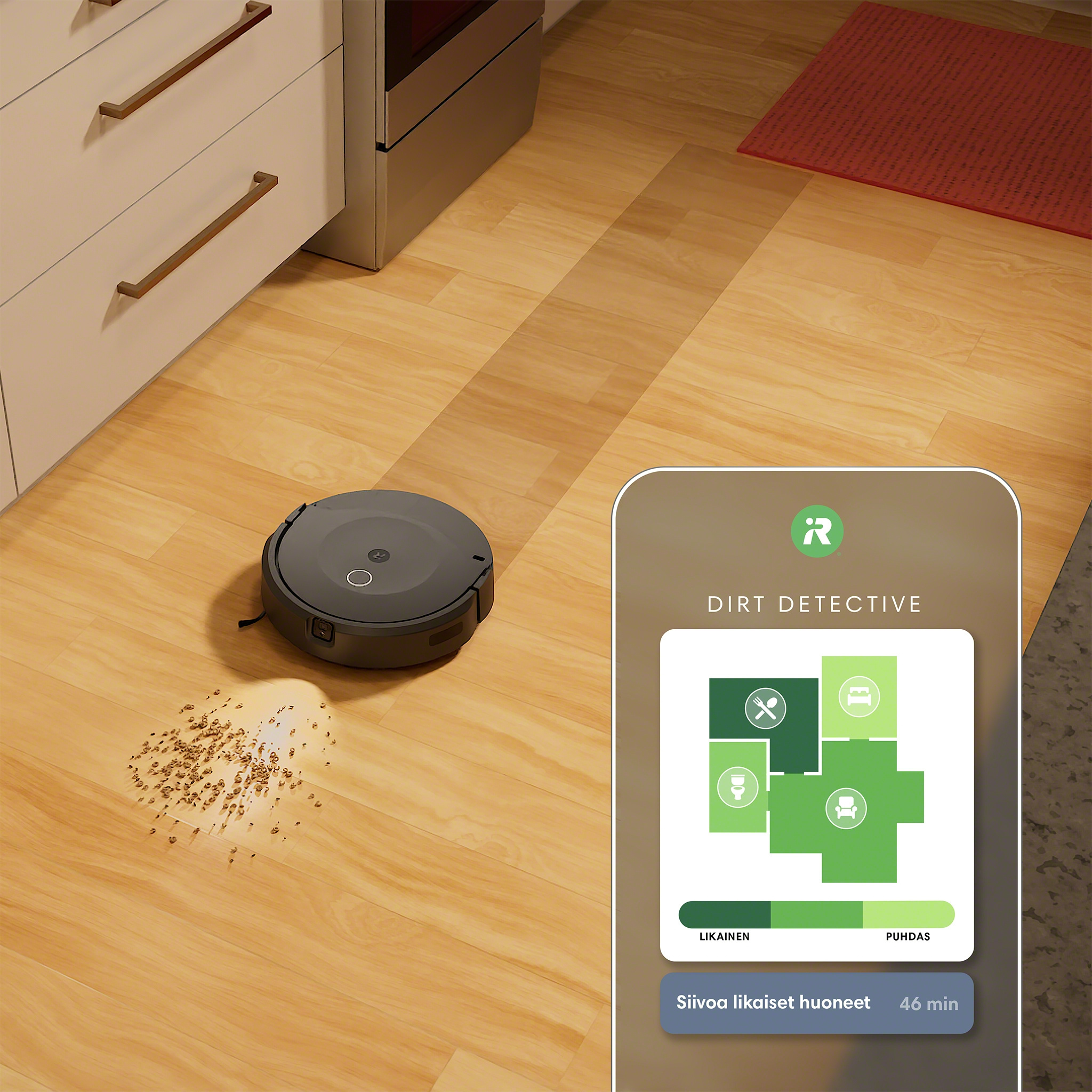 iRobot Roomba Combo 10 Max robotti-imuri AutoWash-telakalla