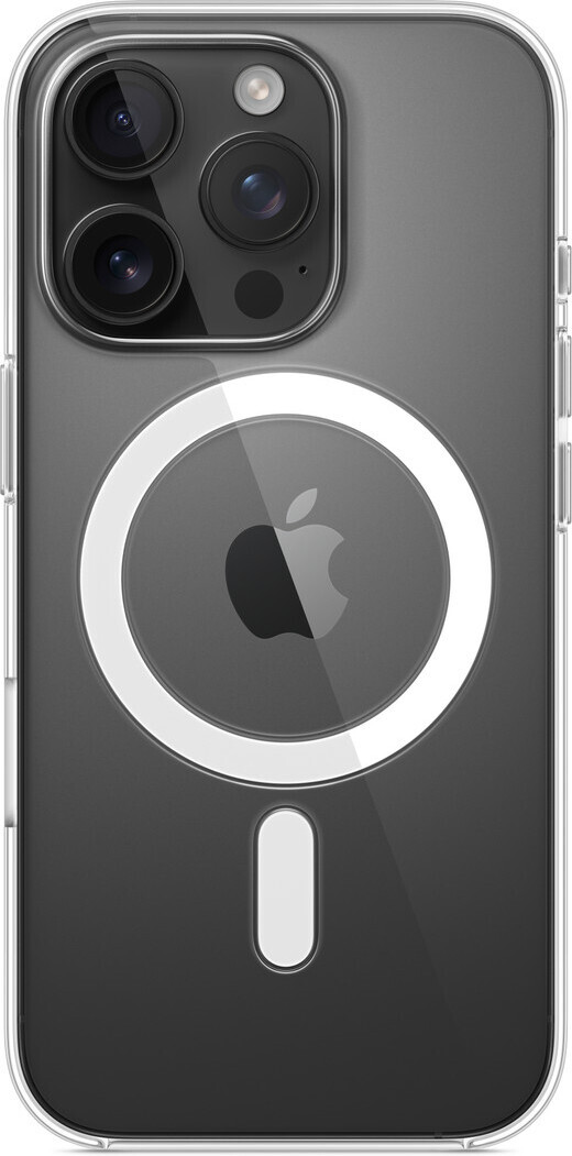 Apple iPhone 16 Pro kirkas kuori MagSafella, läpinäkyvä