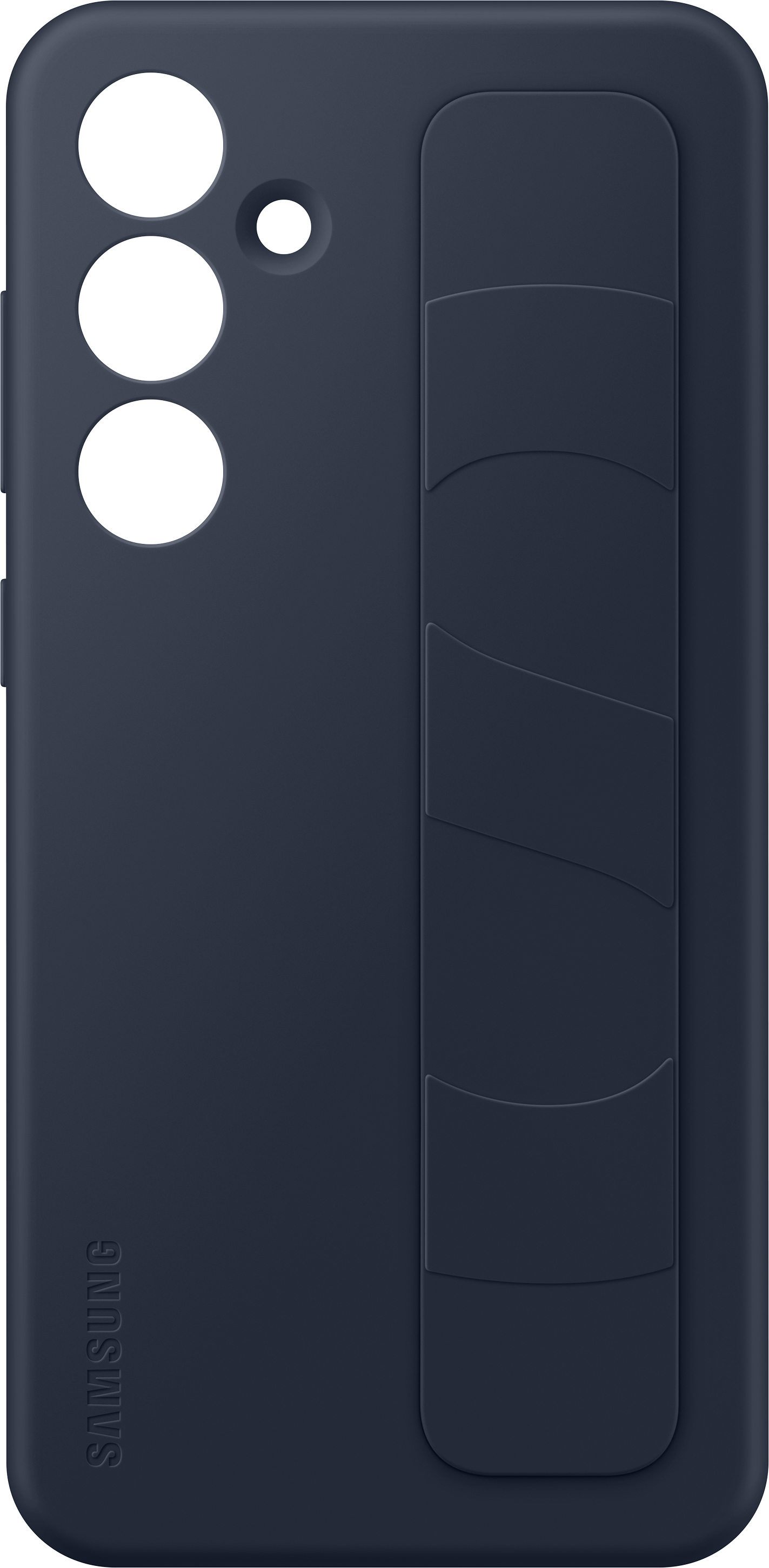 Samsung Galaxy S24 FE Standing Grip Case -suojakotelo, sinimusta