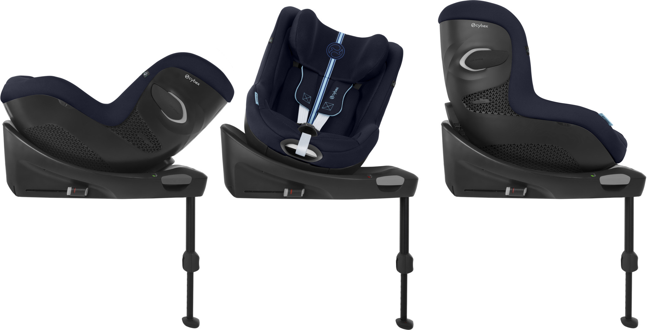 CYBEX Sirona Gi i-Size Plus -turvaistuin, 61 - 105 cm, Moon Black