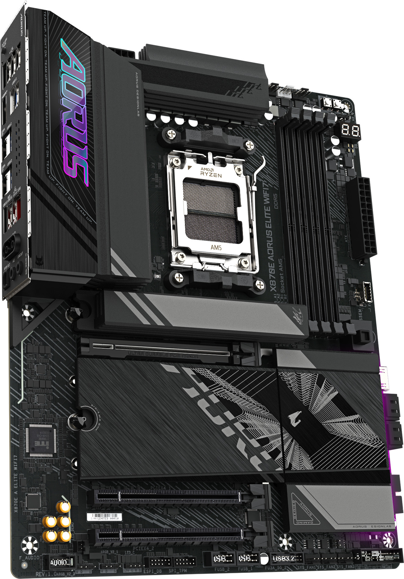 Gigabyte X870E AORUS ELITE WIFI7 ATX -emolevy