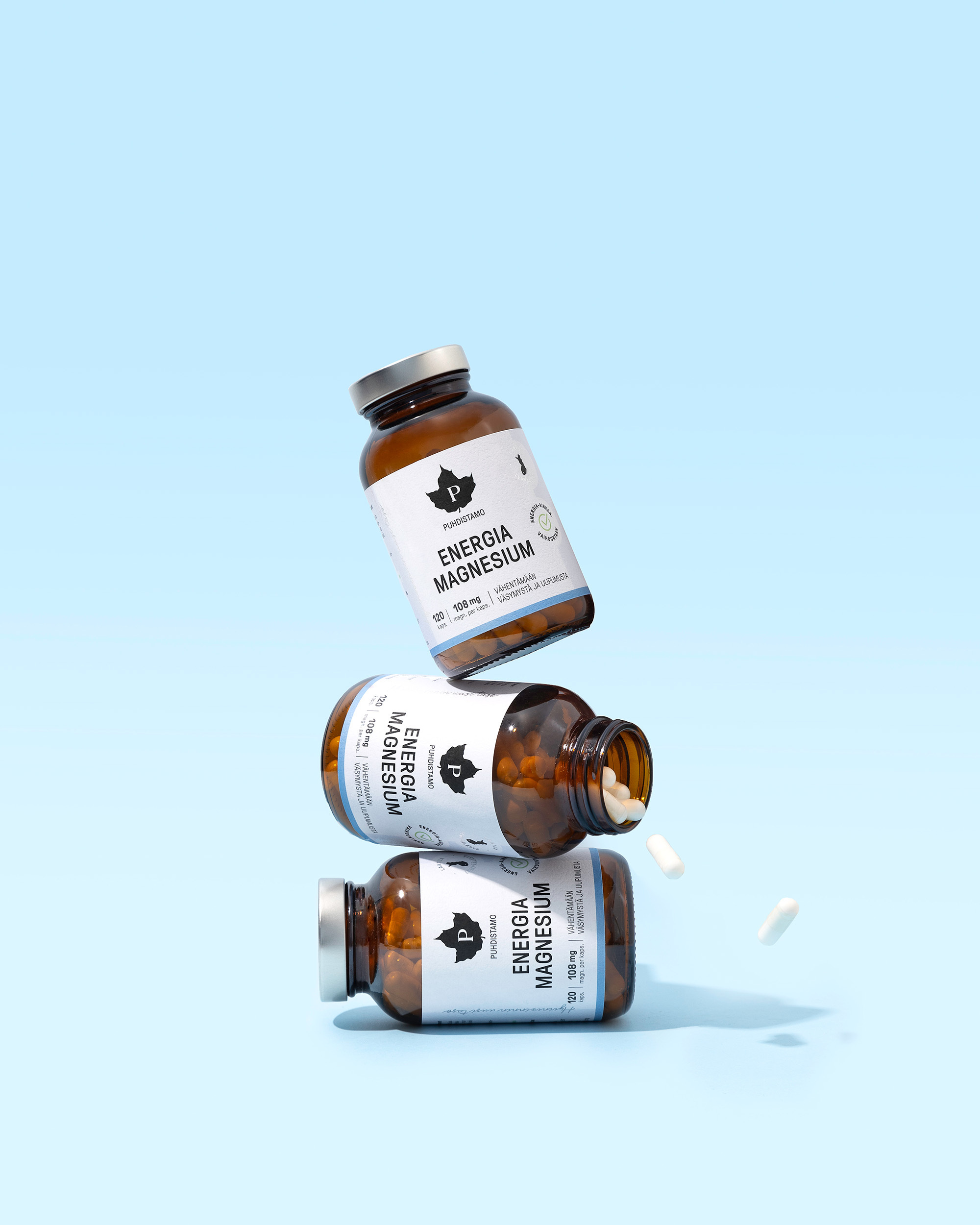 Puhdistamo Daily elektrolyyttijauhe, mansikka, 200 g