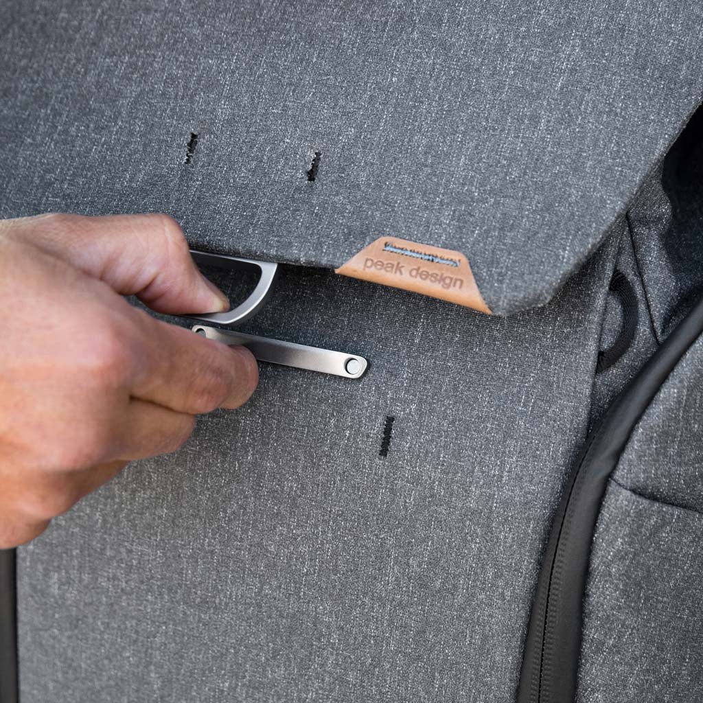 Peak Design Everyday Backpack 20L v2 -päiväreppu, hiili
