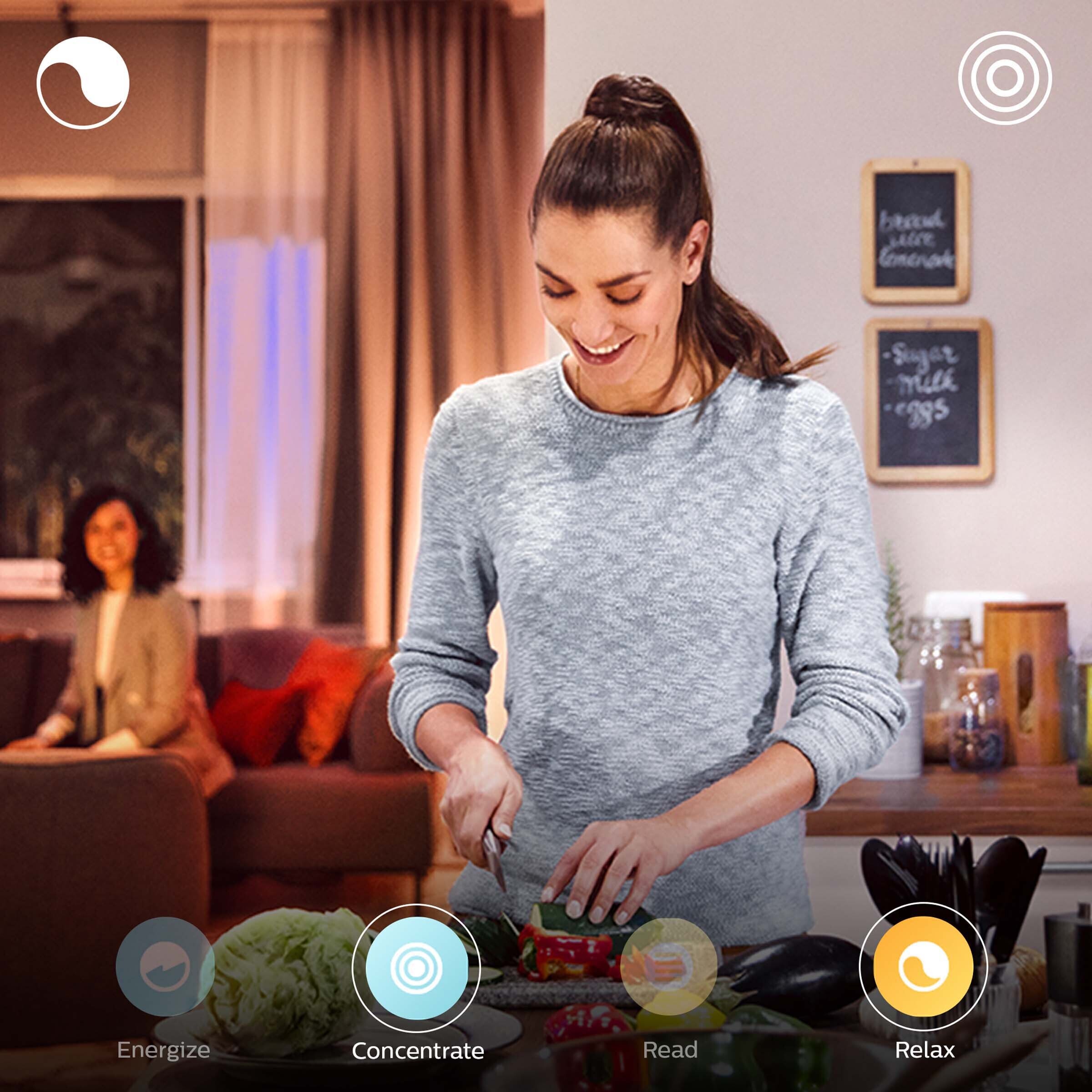 Philips Hue White and Color Ambiance -LED-älylamppu, BT, E14, 470 lm, 2kpl pakkaus