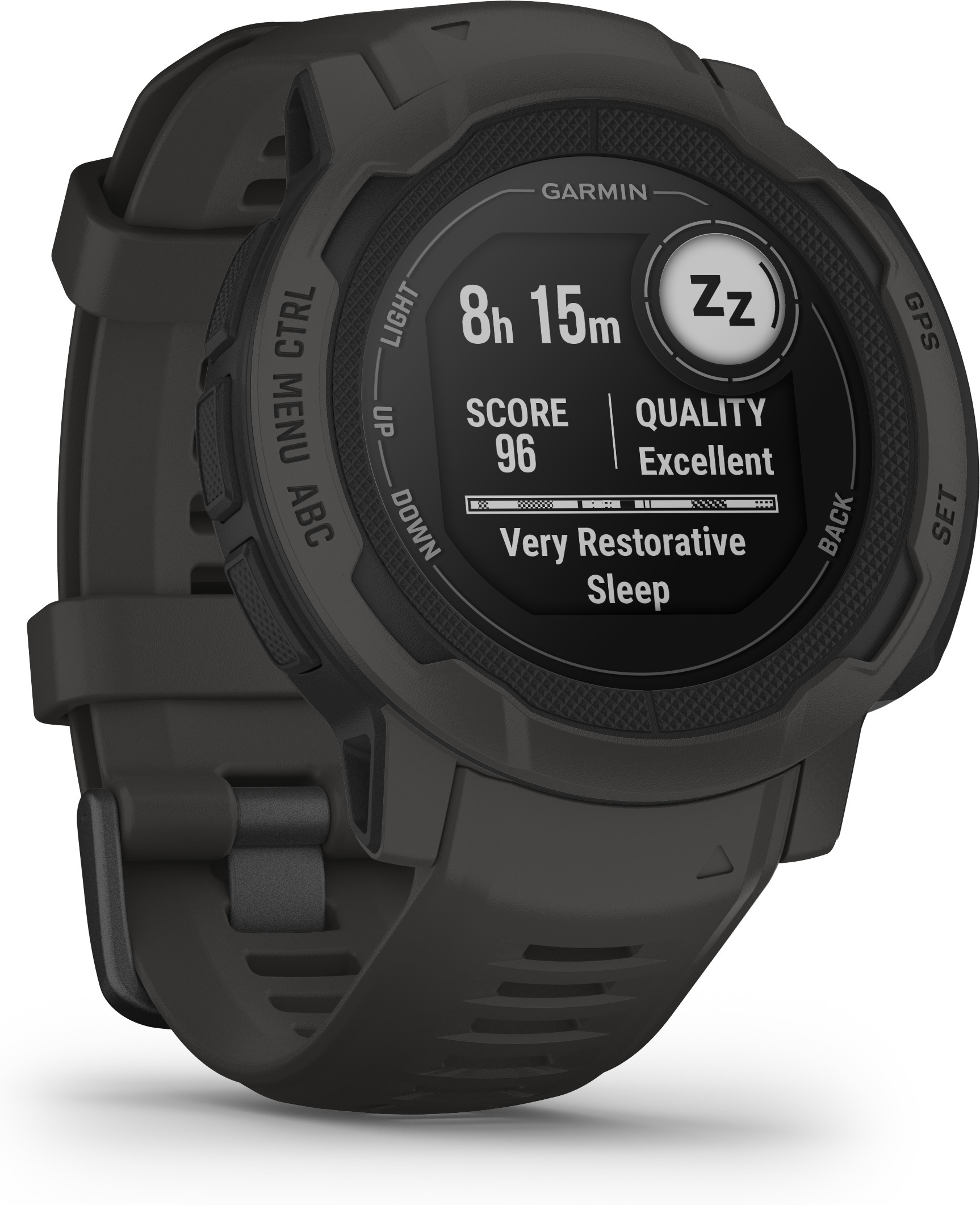 Garmin Instinct 2 -GPS-älykello, Graphite