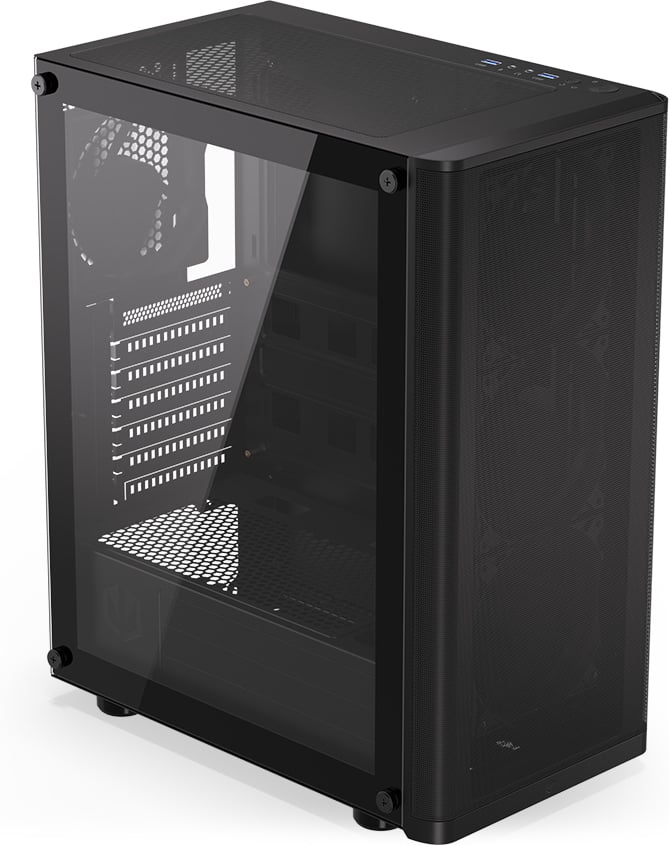 Endorfy Ventum 200 Air ATX-kotelo ikkunalla, musta