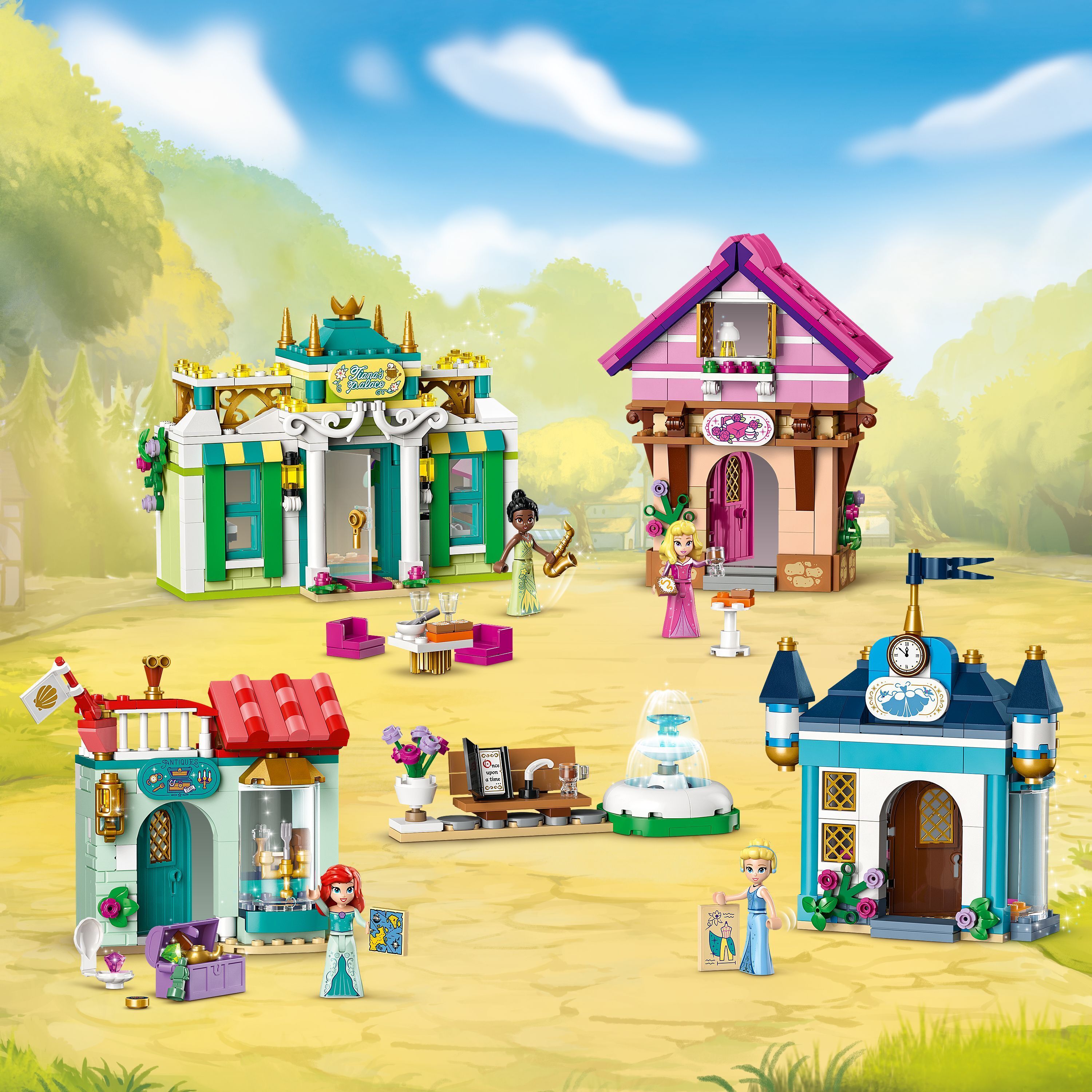 LEGO Disney Princess 43246  - Disney-prinsessojen markkinaseikkailu