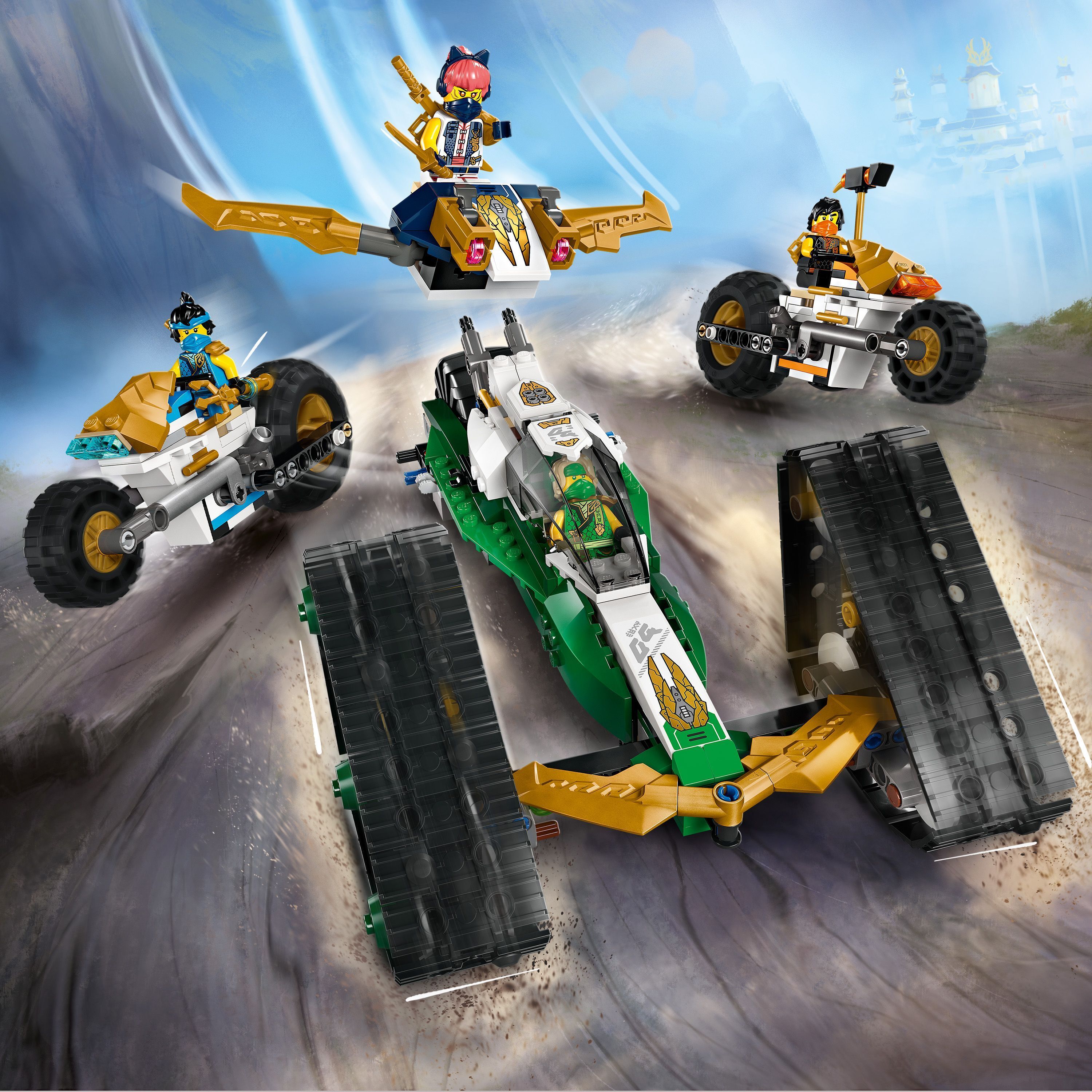 LEGO Ninjago 71820 - Ninjatiimin monitoimiajoneuvo