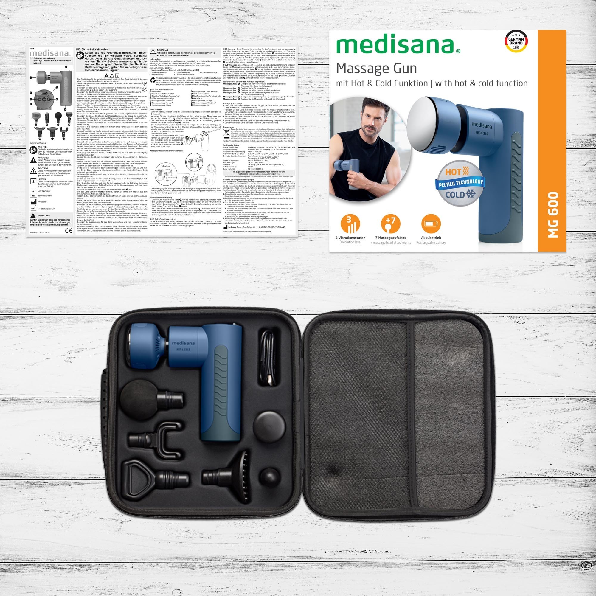 Medisana MG600 Hot & Cold lihashuoltoavasara