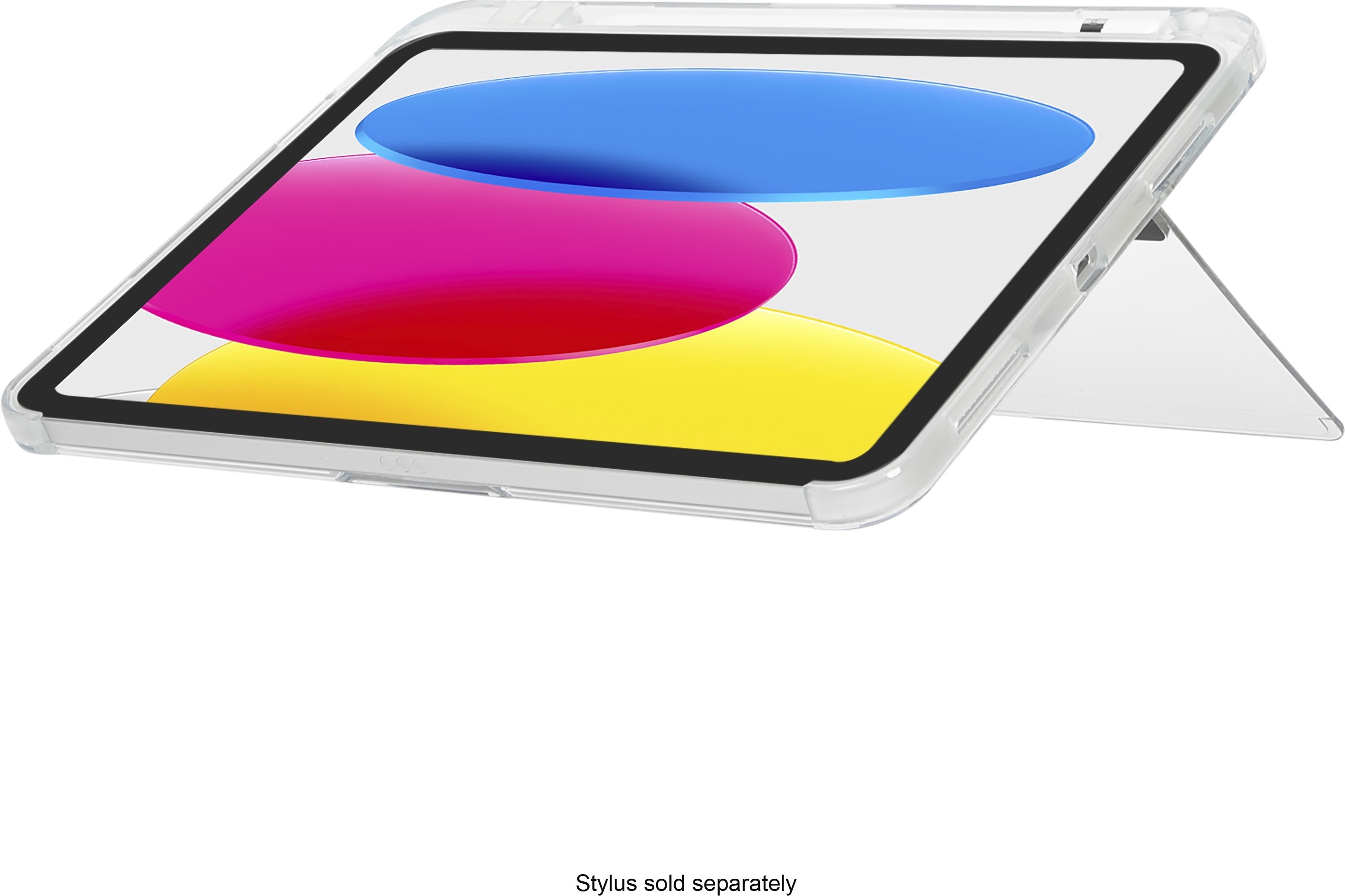 Targus Click-In Kickstand Clear -suojakotelo, Apple iPad 10,9", läpinäkyvä