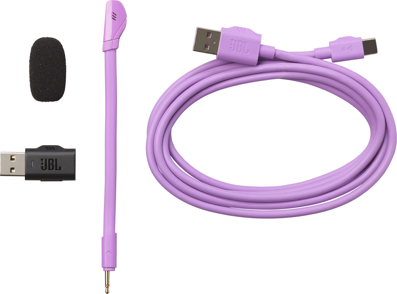 JBL Quantum 360 Wireless pelikuulokkeet, liila
