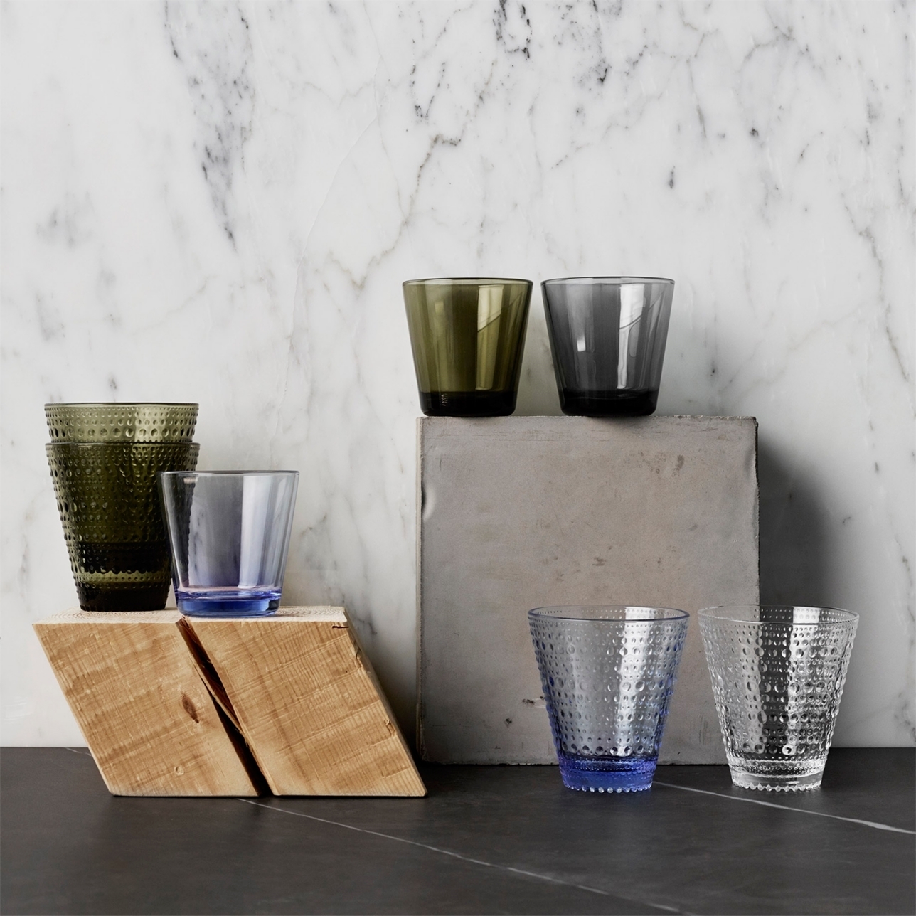 Iittala Kartio -juomalasi, 21 cl, kirkas, 6 kpl