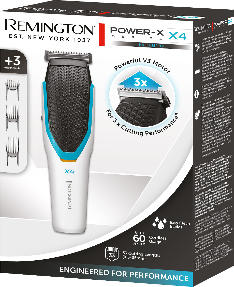 Remington HC4000 X4 Power-X Series -hiustenleikkuri