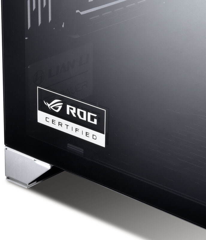 Lian Li O11 Dynamic XL ROG Certified E-ATX-kotelo ikkunalla, hopea