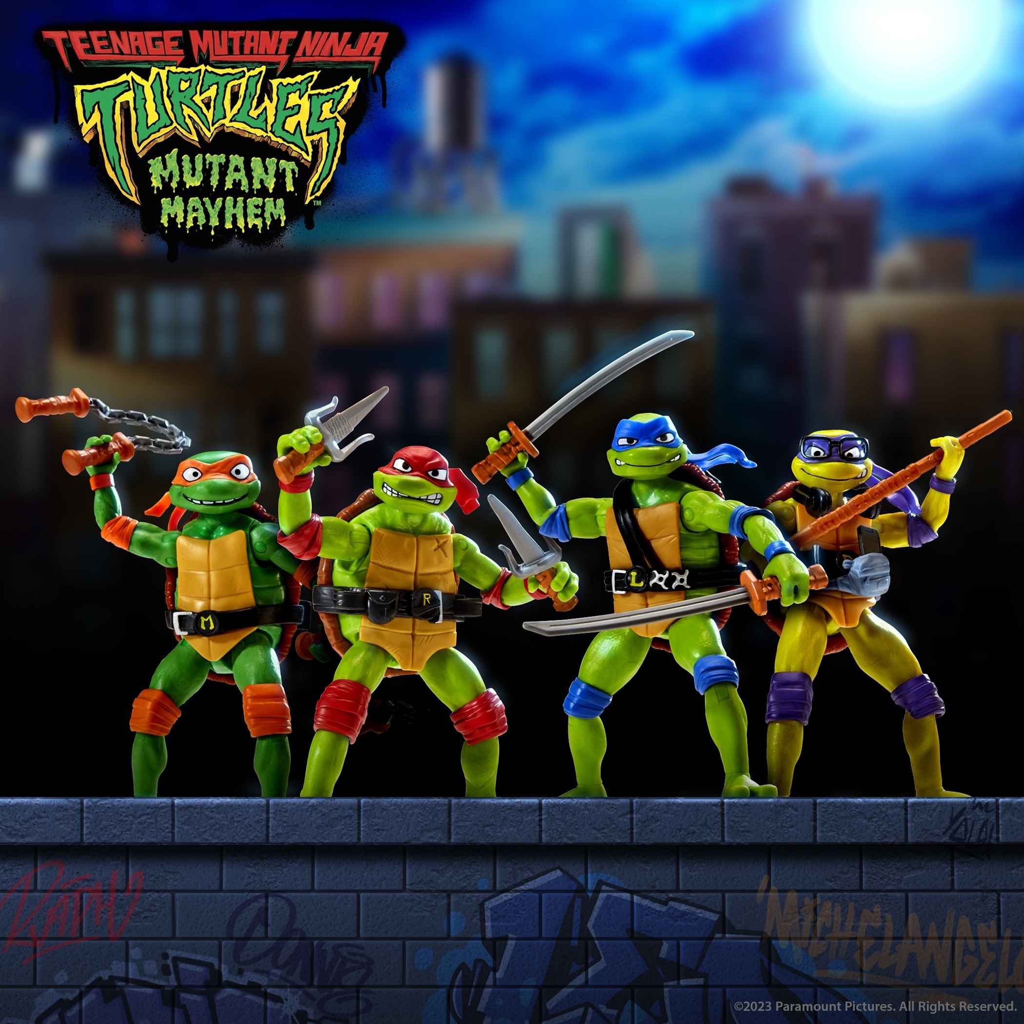 Teenage Mutant Ninja Turtles: Mutant Mayhem Donatello -figuuri