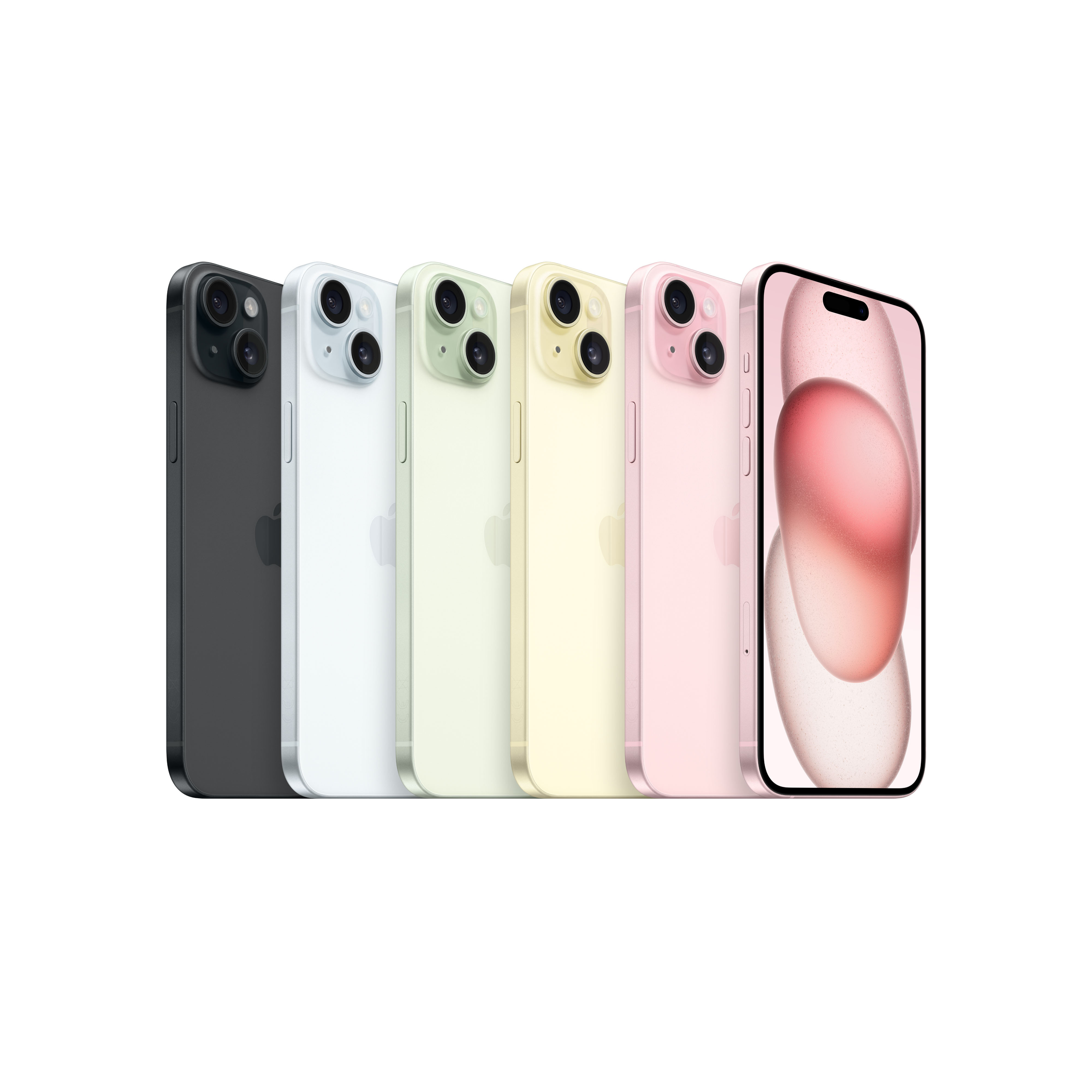 Apple iPhone 15 Plus 128 Gt -puhelin, pinkki (MU103)