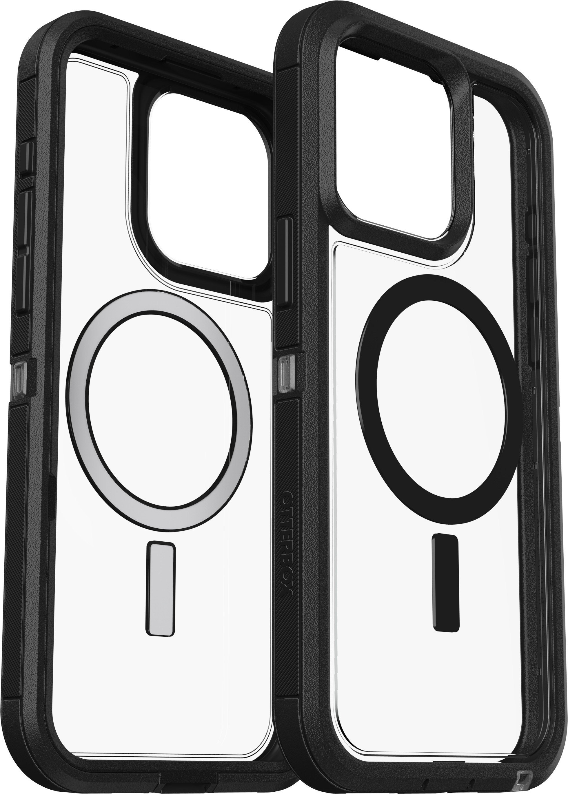 Otterbox Defender XT -suojakuori, iPhone 15 Pro Max, musta / kirkas