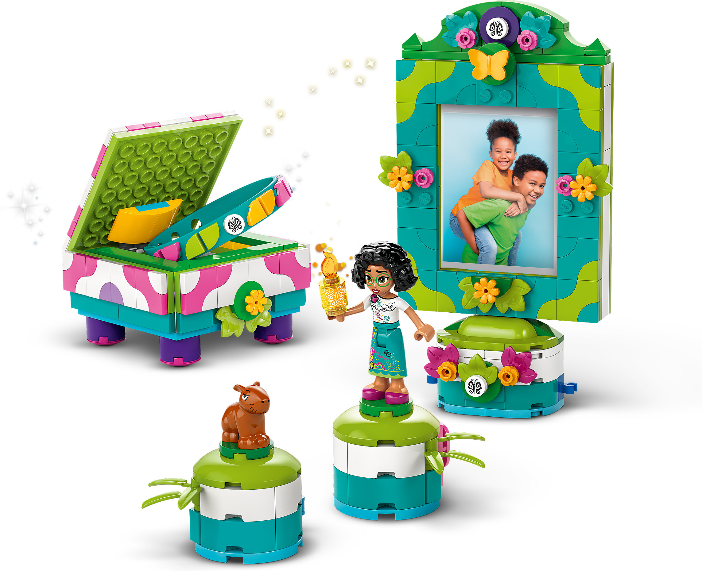 LEGO Disney Classic 43239  - Mirabelin valokuvakehys ja korurasia