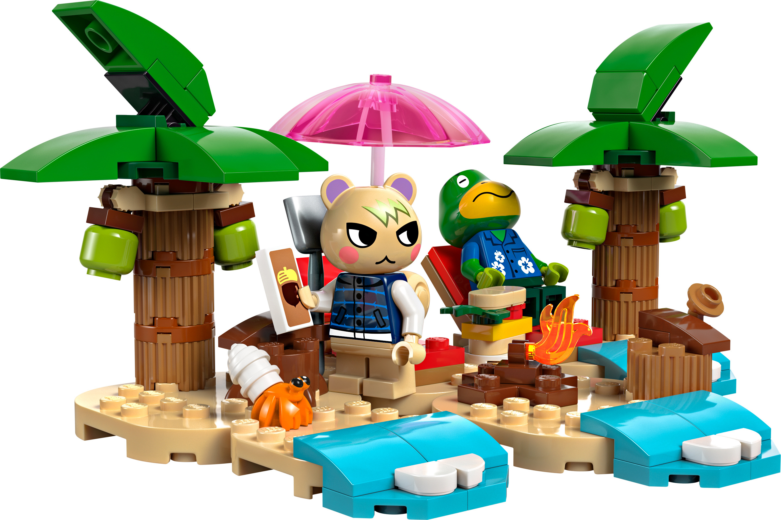 LEGO Animal Crossing 77048  - Kapp'n veneretkellä saarelle