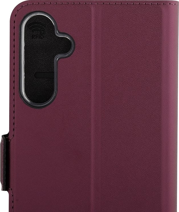 Wave BookCase -suojakuori, Samsung Galaxy A15, musta