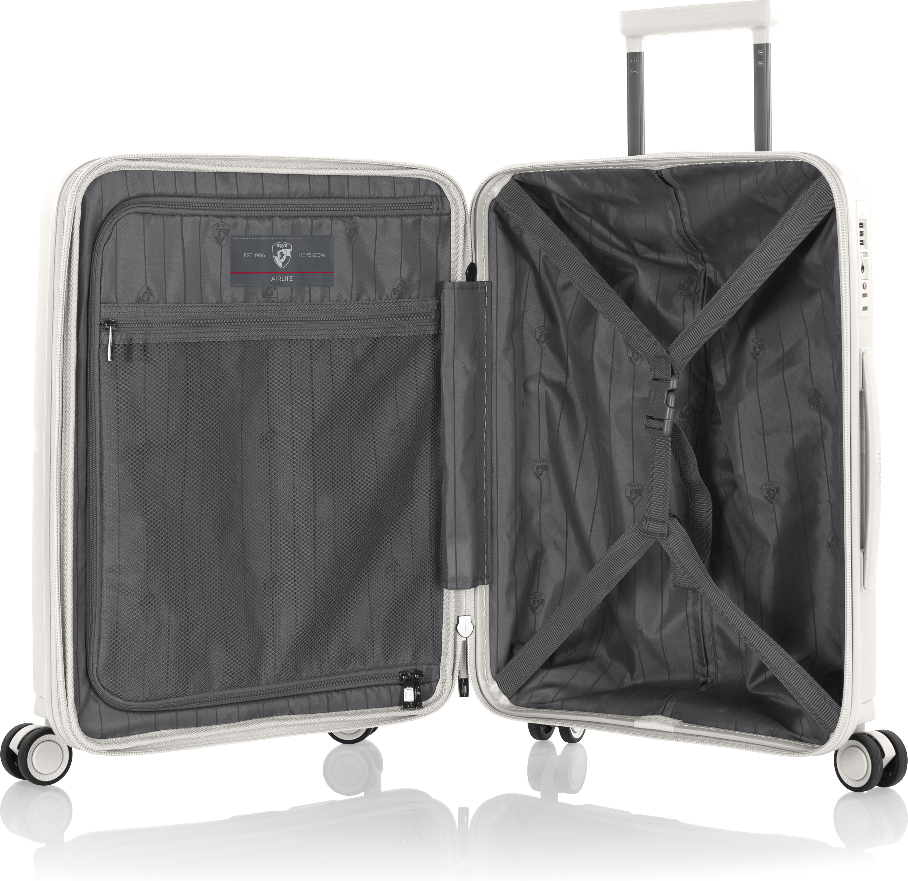 Heys Airlite 53 cm -matkalaukku, valkoinen