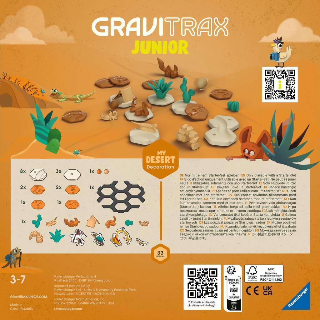 GraviTrax Junior Extension Desert -lisäosa