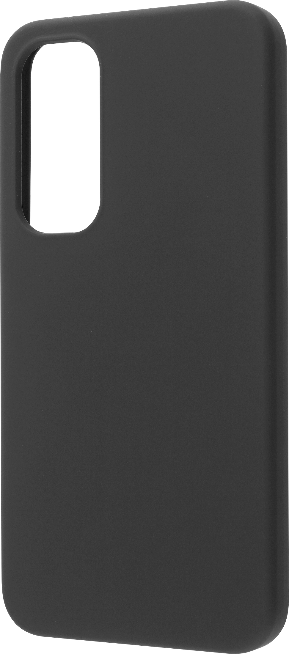 FoneKit Liquid Silicone -suojakuori, Samsung Galaxy A55, musta