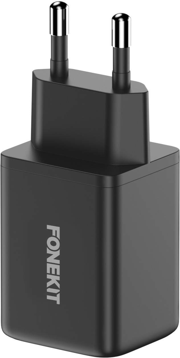 FoneKit GaN PD 45W -verkkovirtalaturi, USB-C, valkoinen