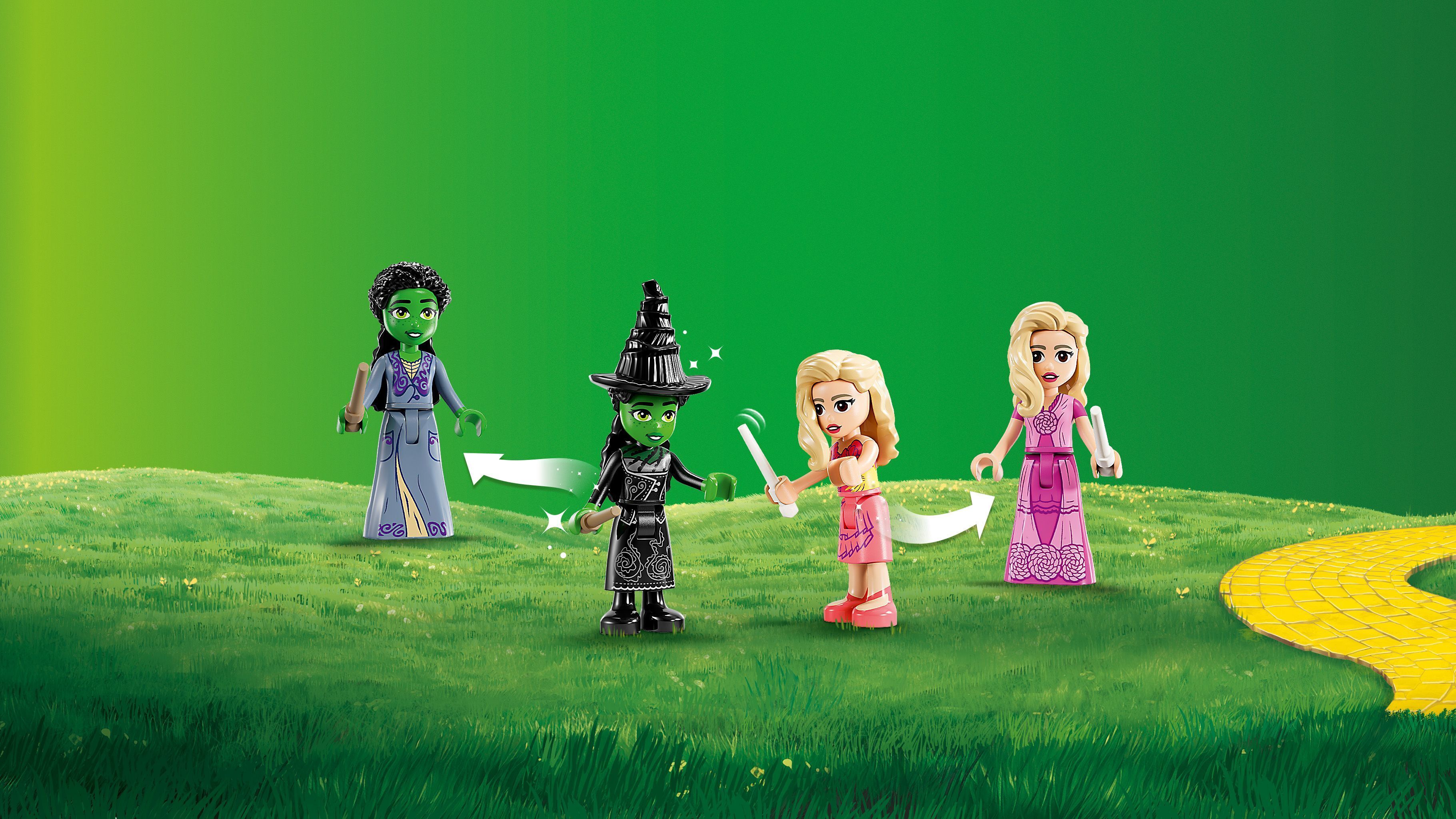 LEGO Wicked 75682 – Elphaban ja Glindan hahmot