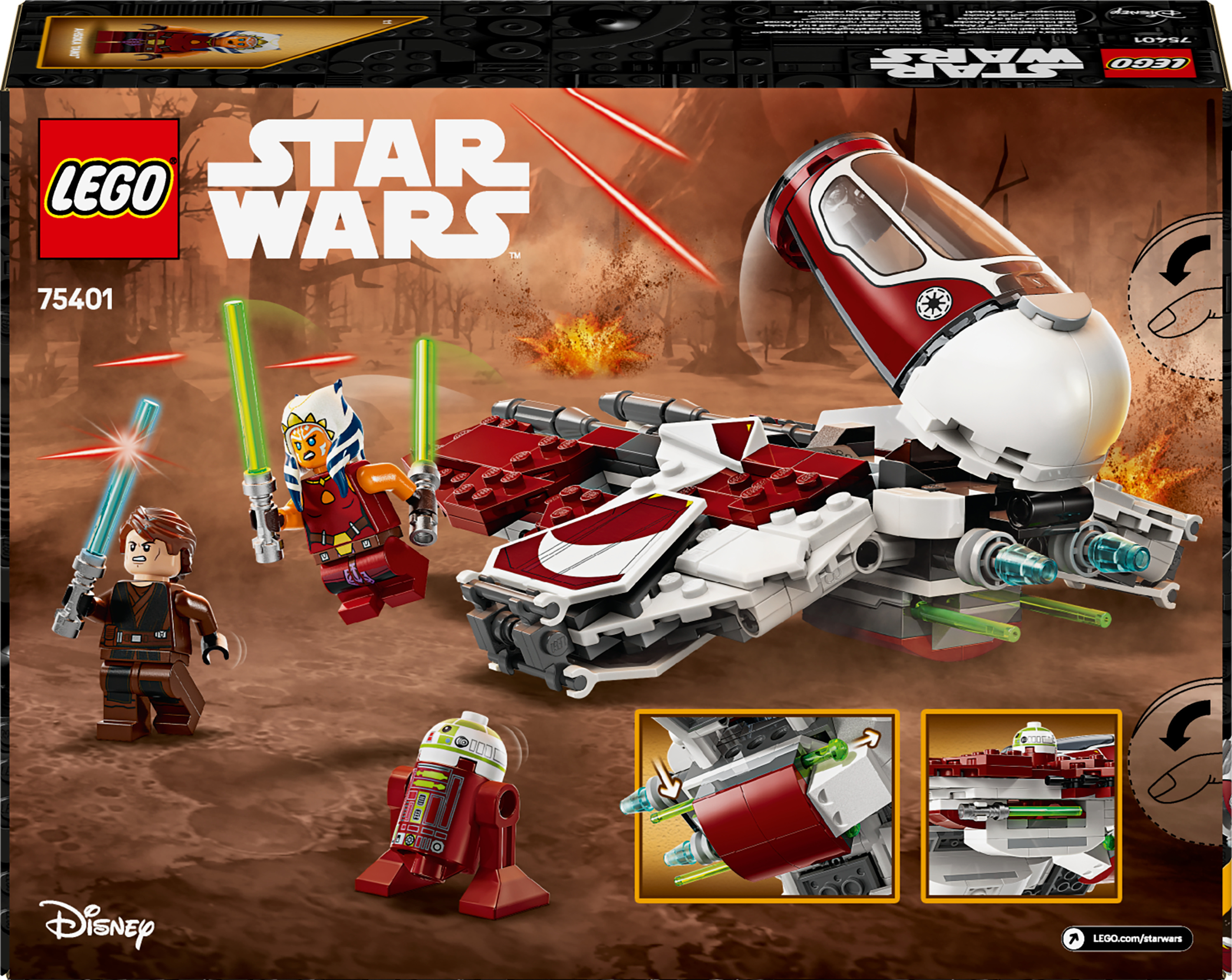LEGO Star Wars 75401 – Ahsokan Jedi Interceptor