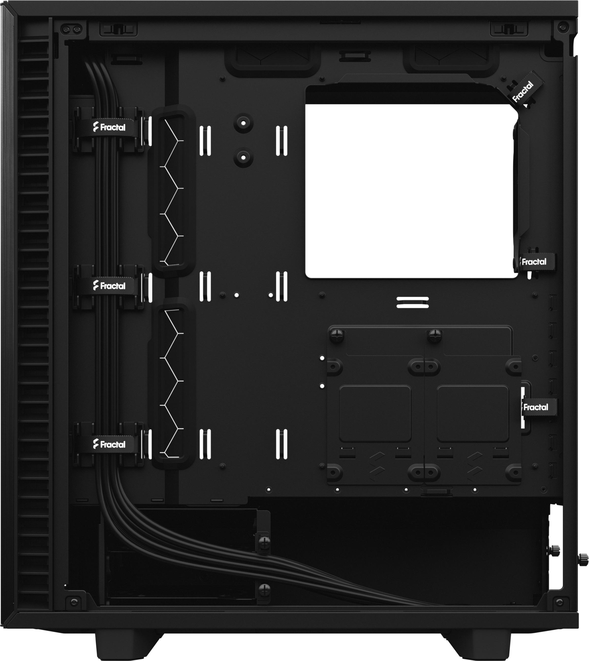 Fractal Design Define 7 Compact ATX-kotelo ikkunalla, musta
