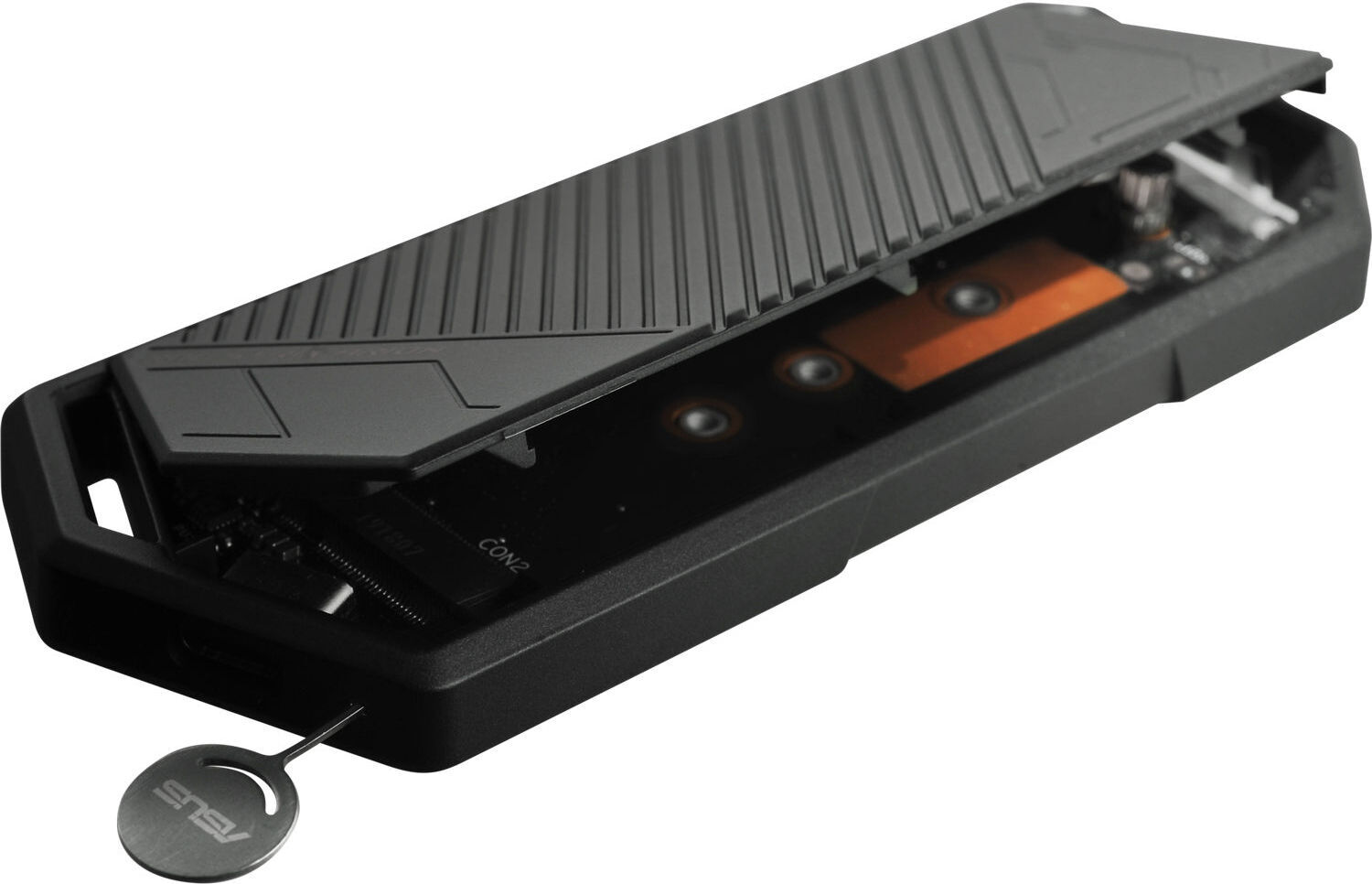 Asus ROG STRIX ARION ulkoinen kiintolevykotelo, M.2 USB-C 3.2 Gen2, PCIe NVMe