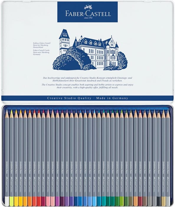 Tootefoto - Faber-Castell Goldfaberi 36-värviline pliiatsikomplekt (114736)