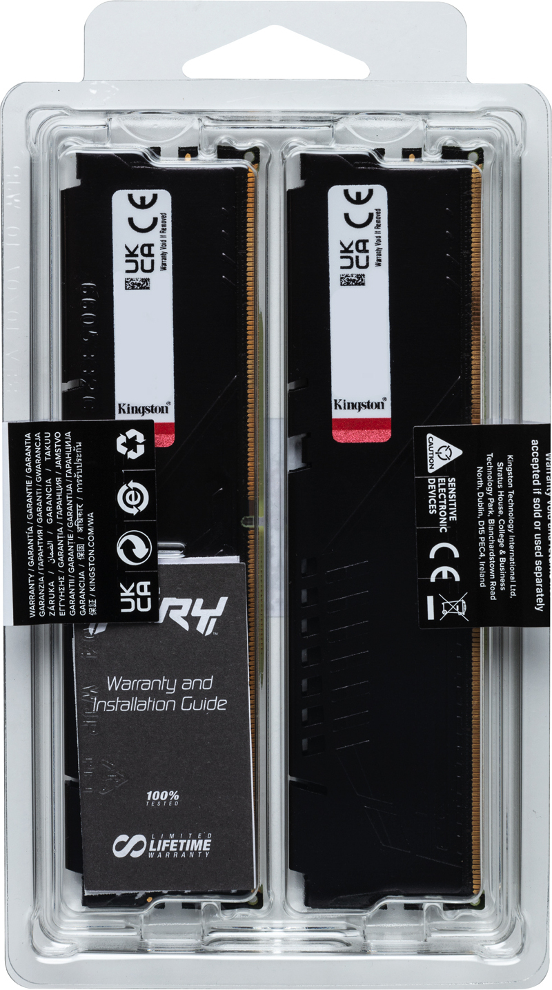 Kingston FURY Beast DDR5 5600 MHz CL40 32 Gt -muistimodulipaketti