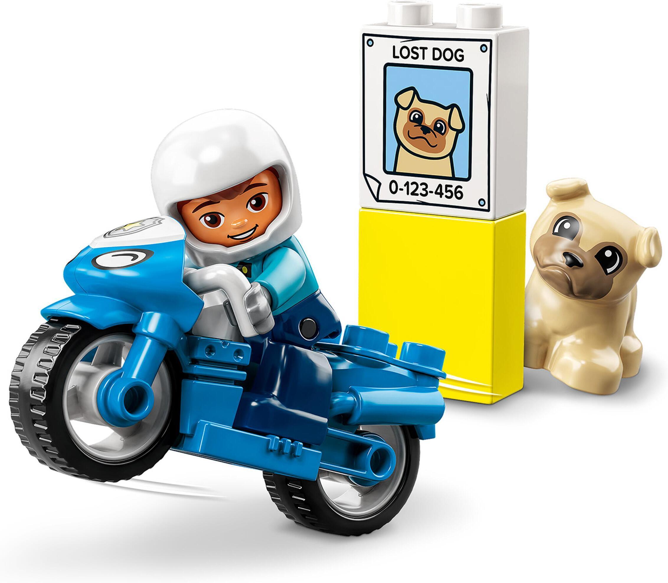 LEGO DUPLO Town 10967 - Poliisimoottoripyörä