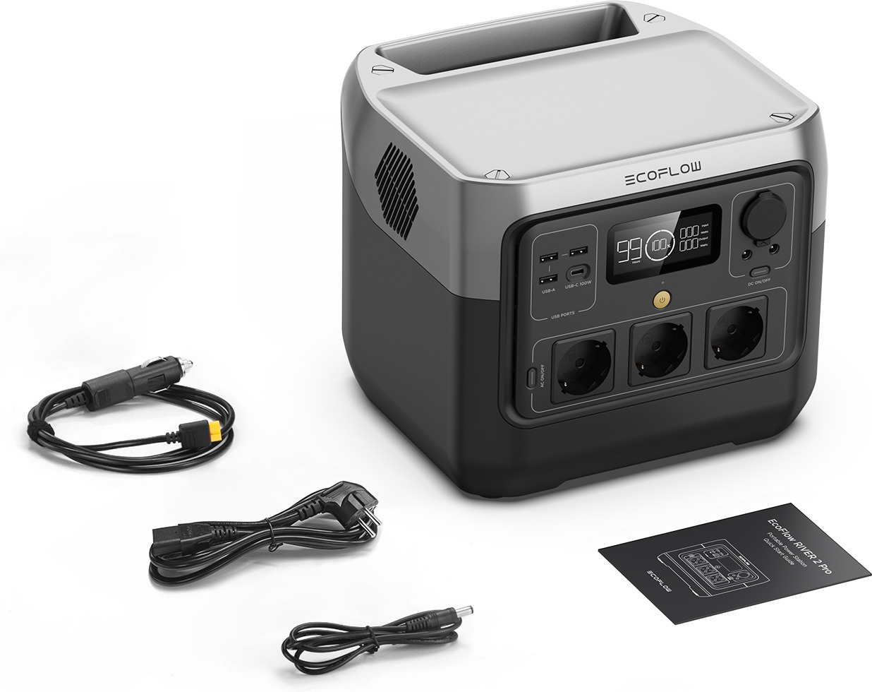 EcoFlow River 2 Pro kannettava virta-asema, 768 Wh