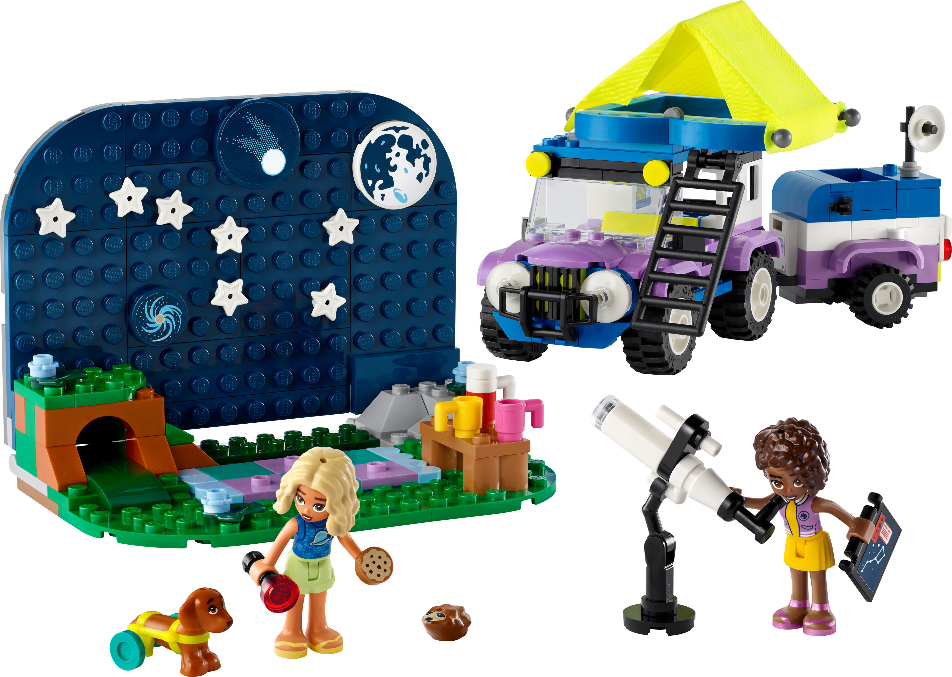 LEGO Friends 42603  - Retkeilyauto tähtien katseluun