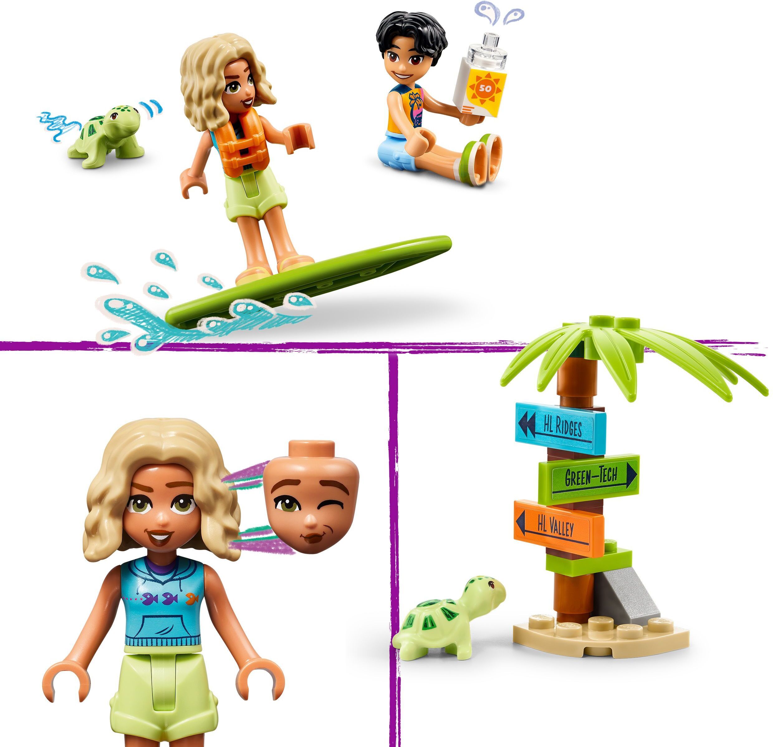 LEGO Friends 42625  - Pirtelökoju rannalla