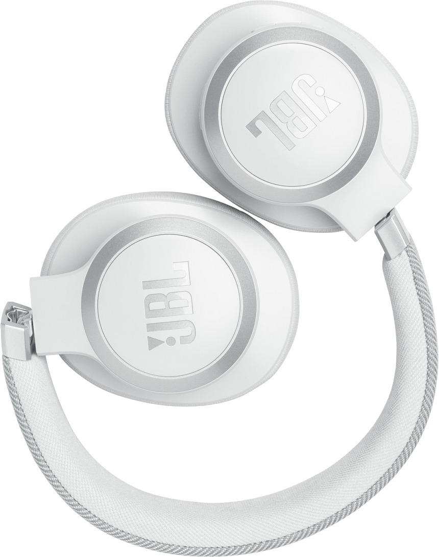 JBL LIVE 770NC vastamelukuulokkeet, valkoinen